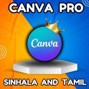 Canva Fonts Account Sinhala Tamil (2nd Plan)