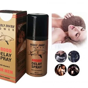 Shark Power 48000 Delay Spray with Vitamin E