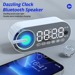 G30 Wireless Bluetooth Speaker With FM Radio Alarm Clock