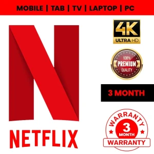 NETFLIX PREMIUM Ultra HD 4k 3 MONTH WARRANTY