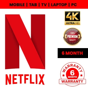 Netflix Premium Ultra HD 4k 6 Month Warranty