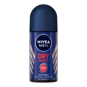 Nivea Men Roll On Deodorant Dry Impact Real Life 50ml