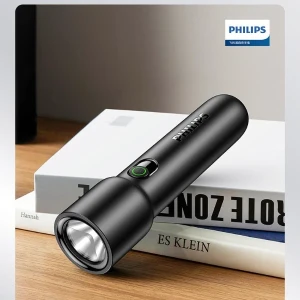 Philips 2023 New Portable Flashlight Rechargeable LED