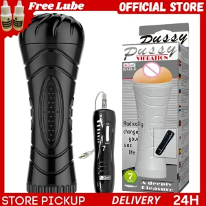 Realistic Vagina Pussy with vibrate men sex toy
