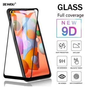 Samsung A11/M11 Tempered Full Cover Full Glue