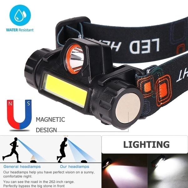 Generic LED Headlamp USB Rechargeable - image 3
