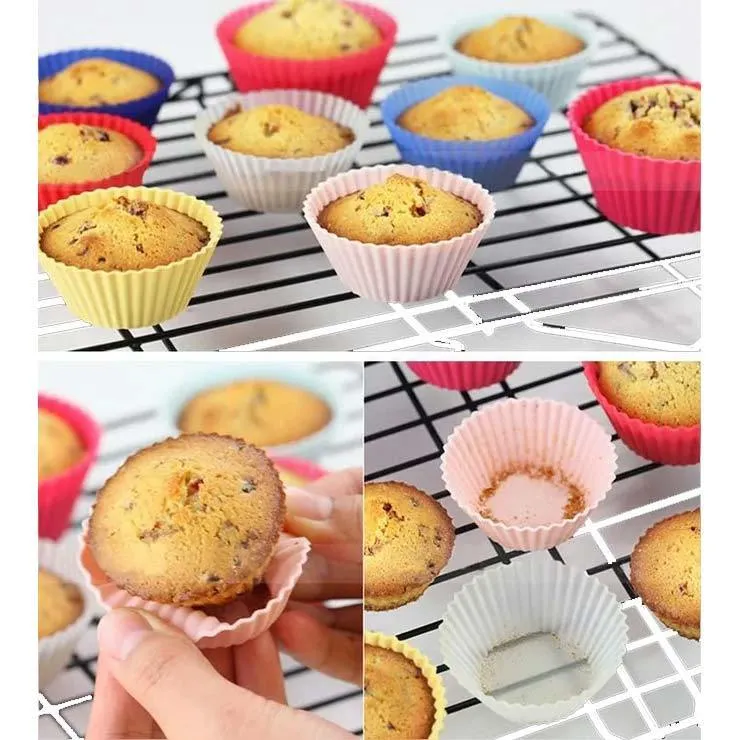 Generic Re-Usable Silicone Cupcake Liners - image 2