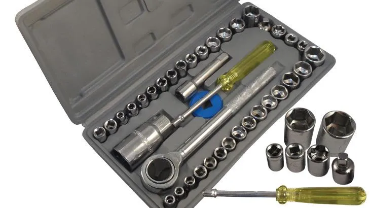 AIWA 40pc Combination Socket Wrench Set (Small) - image 2