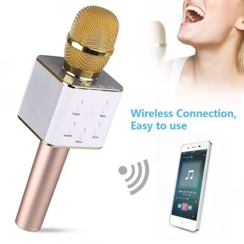 Generic Bluetooth Wireless Microphone KTV Karaoke Speaker