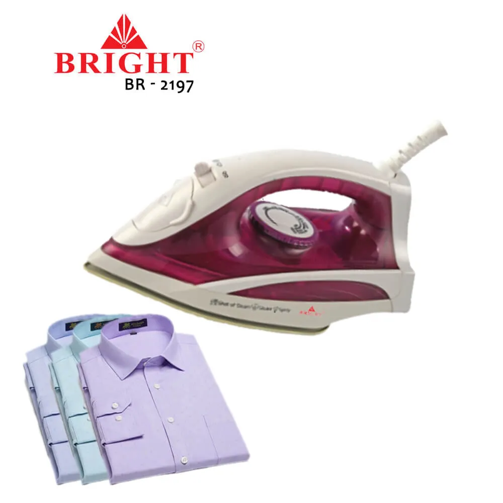 Bright BR-2197 Steam Iron Sprayer/Dryer - image 2