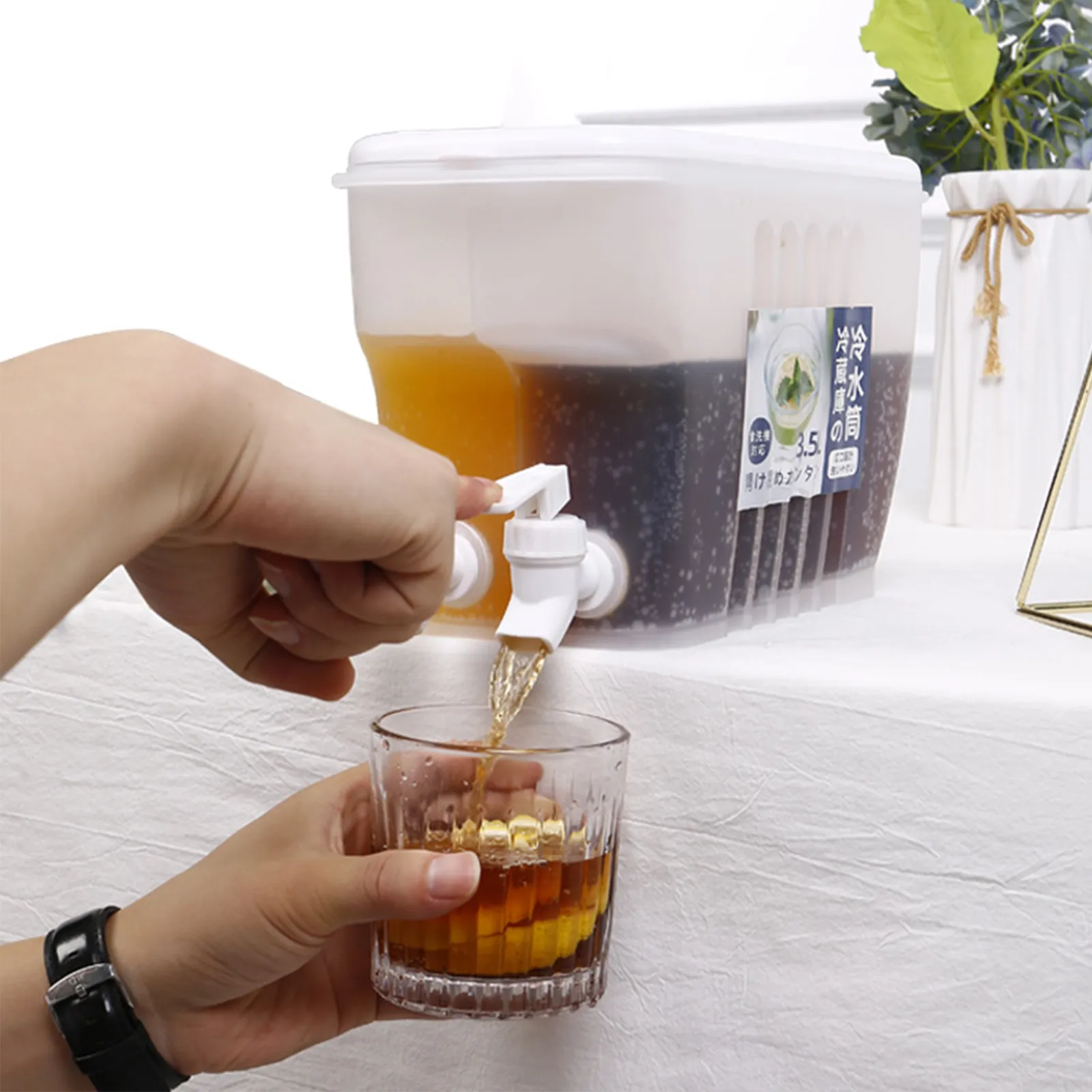 Generic Double Tap Kettle Teapot Water Dispenser Large Capacity - image 3