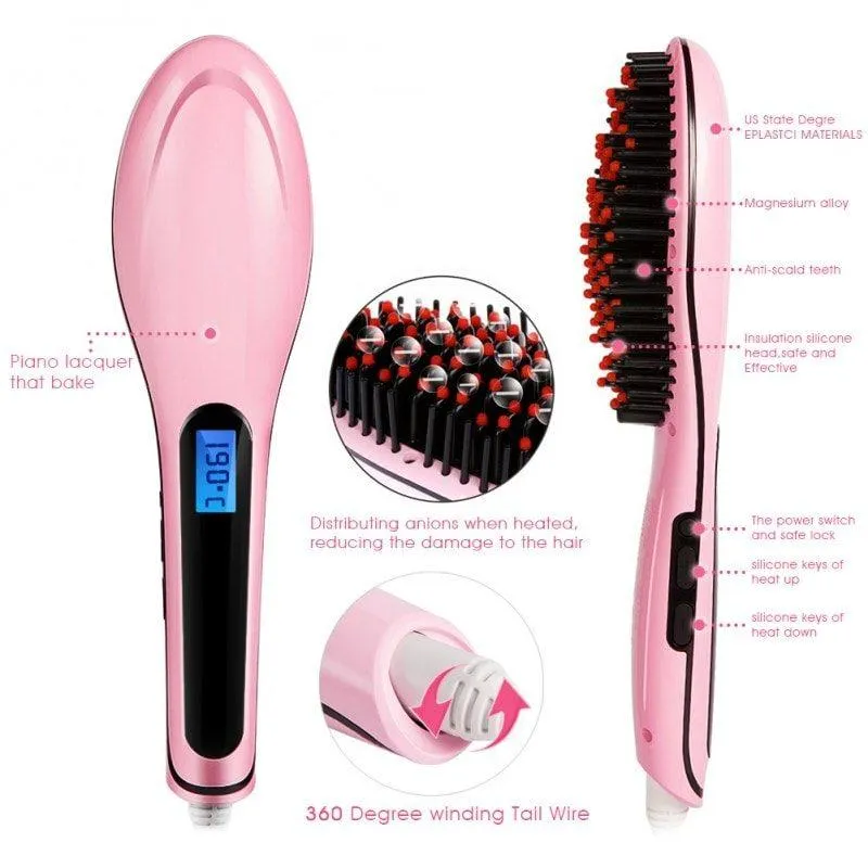 Generic 906 Hair Straightener Comb Brush - image 2