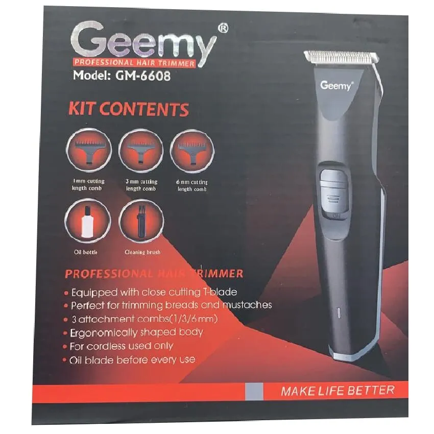 Geemy Gm-6608 Professional Hair Trimmer