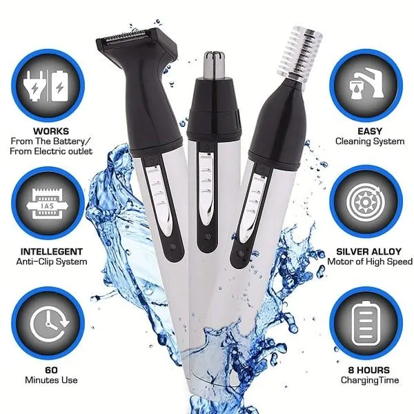 Gemei 3107 Ear, Nose & Eyebrow Trimmer - image 3