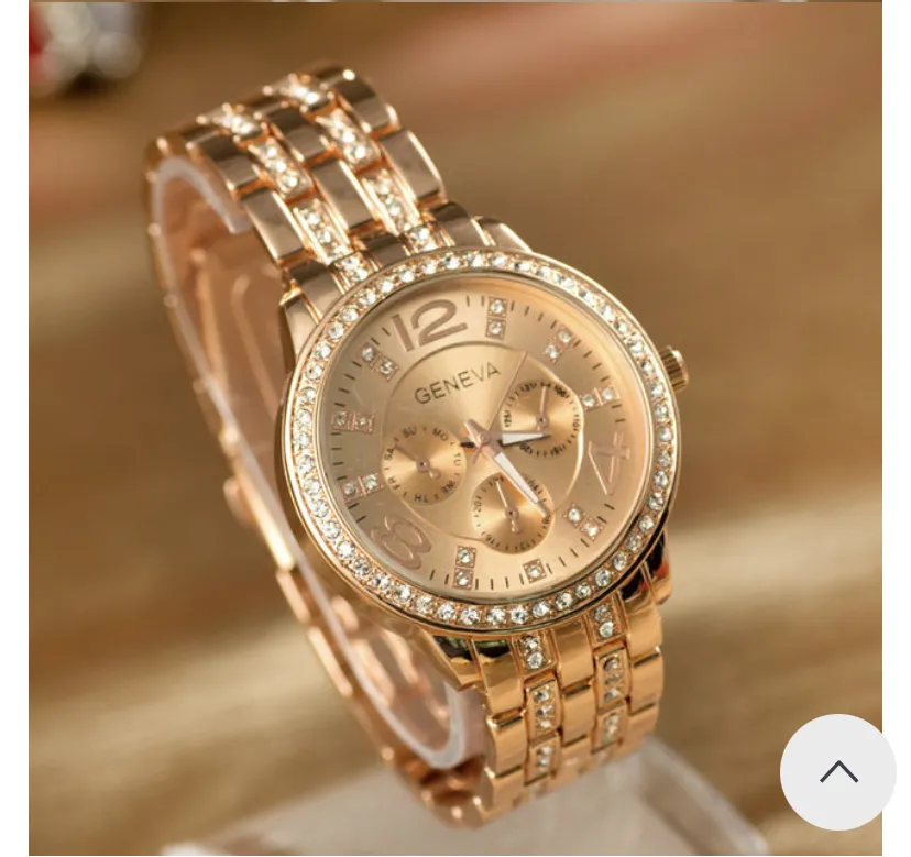 Geneva Ladies Watch Silver - image 1