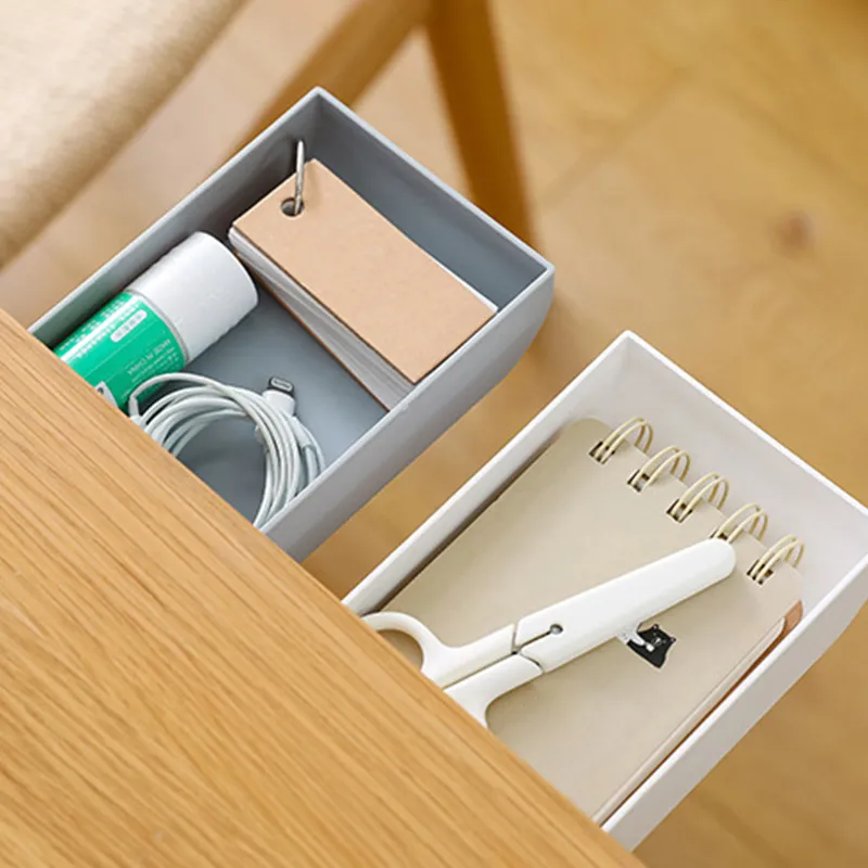 Generic Hidden Drawer Storage Box Under Desk Storage - image 1