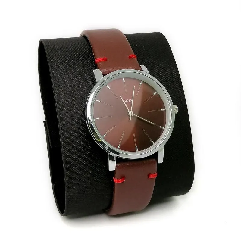 ORIX Ladies Leather Watch - image 2