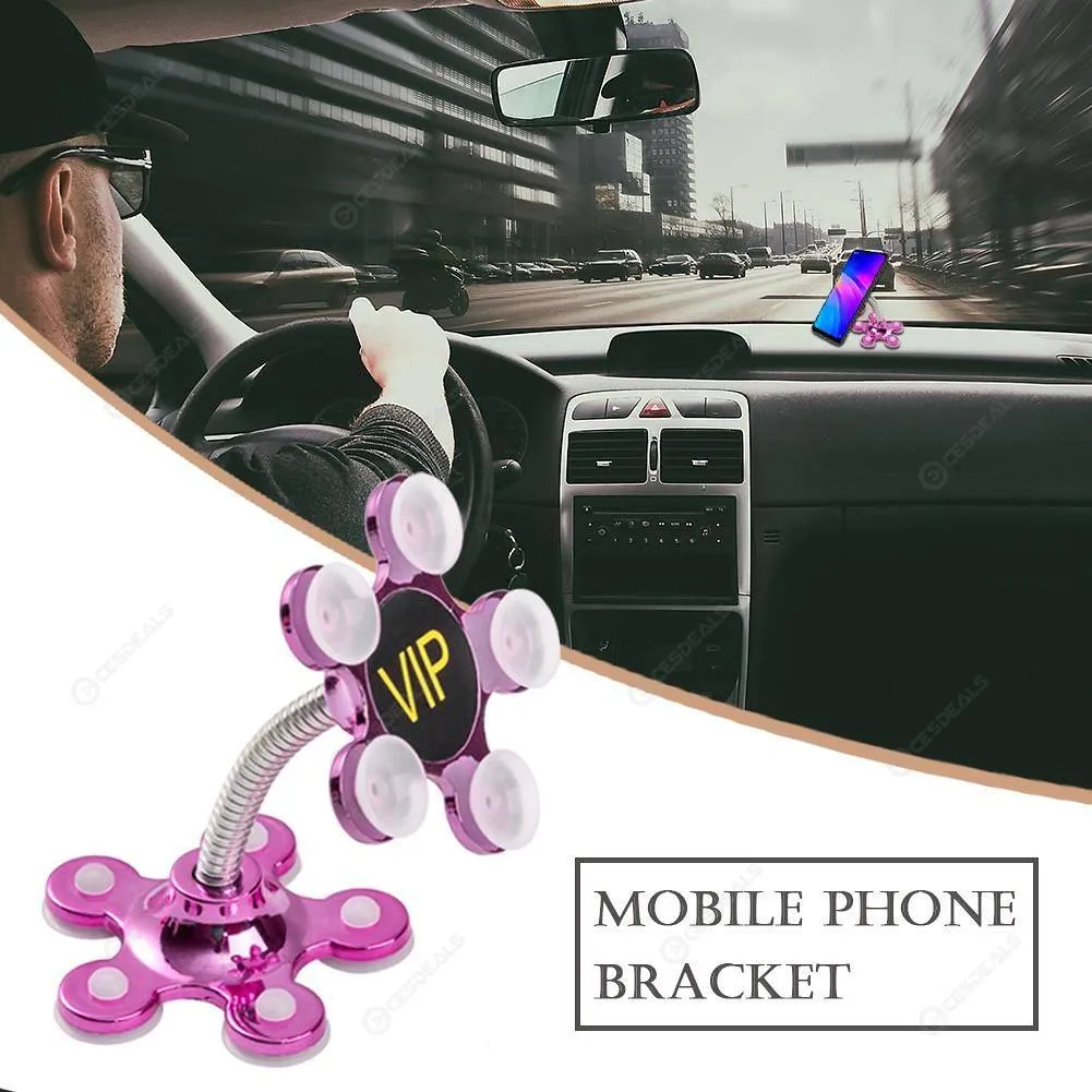 Generic Phone Holder 360 Degree Rotatable Magic Suction Cup - image 4