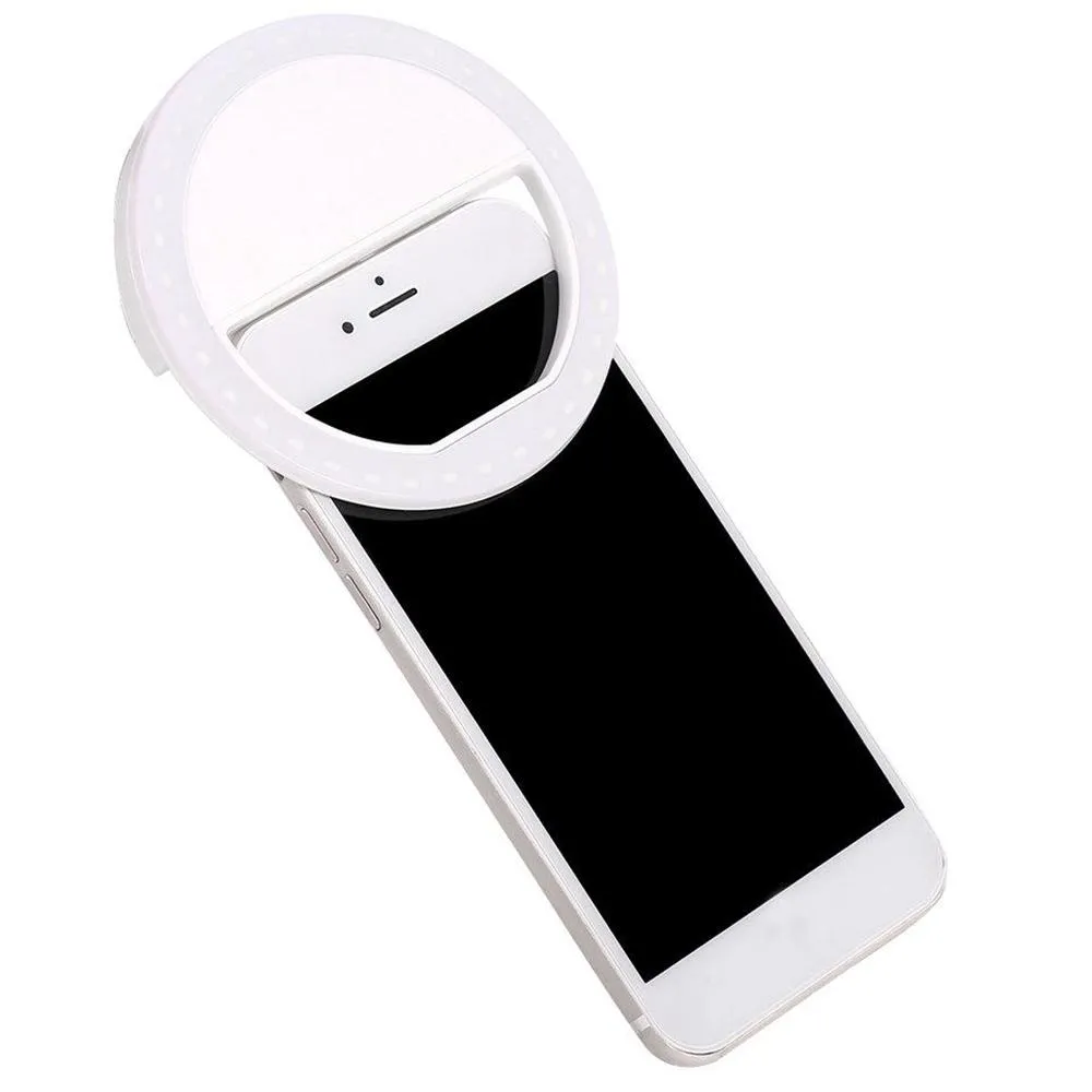 Generic Portable Rechargeable Selfie Ring Light 3 Brightness - image 5