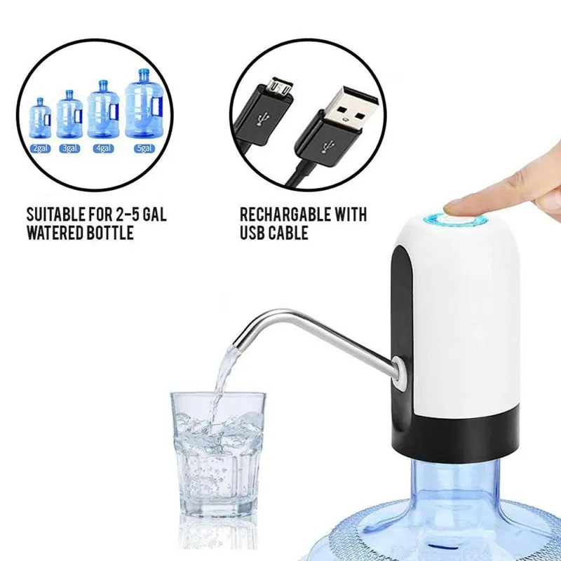 Generic Rechargeable Water Dispenser Automatic Portable - image 2