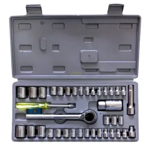 AIWA 40pcs Combination Socket Wrench Set Medium
