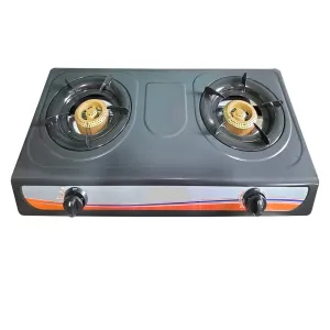 Generic Double Burner Gas Cooker Auto Ignition