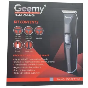 Geemy Gm-6608 Professional Hair Trimmer