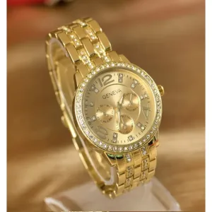 Geneva Ladies Watch GD Gold