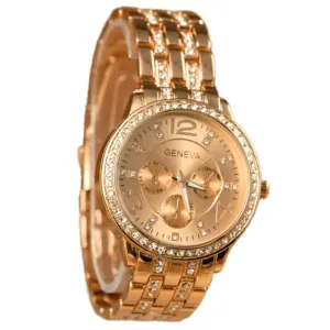 Geneva Ladies Watch Rose Gold