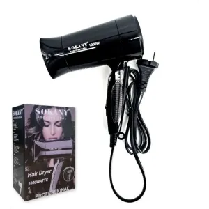 SOKANY Travel Hair Dryer 1000 Watts