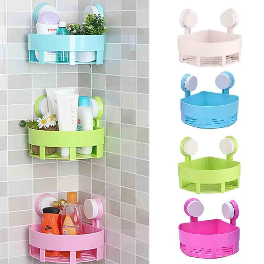 Generic Triangle Corner Shelf With Suction Pads - image 2