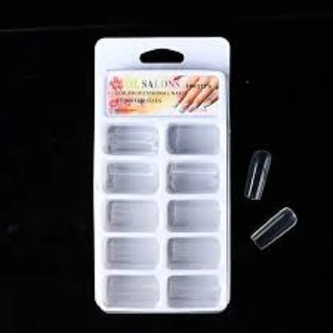 Generic 100Pcs Clear Square Shaped Press on Nails - image 6