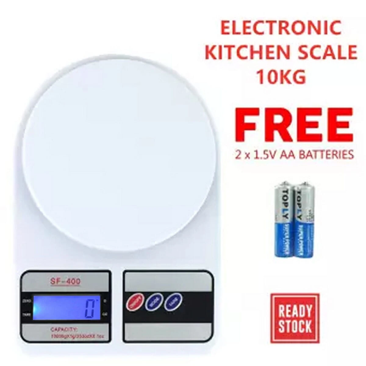 Generic 10Kg Digital LCD Electronic Kitchen Scale
