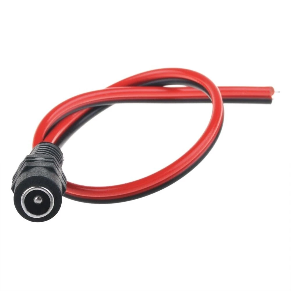 5 Pairs DC Power Pigtail Cable Wire,12V 5A Male Female - image 3
