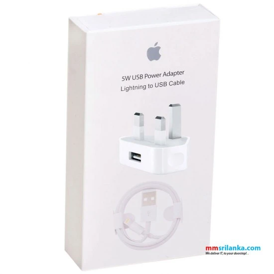 Apple MD813B/A 3PIN Charger Power Adapter Lightning Cable - image 2
