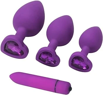Generic Anal Plug Bullet Vibrator Adult Sex Toy