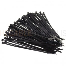 Webshoppers Cable Tie (2.5x100)mm 100pcs Black Plastic - image 2