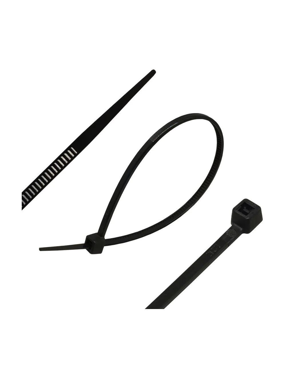 Webshoppers Cable Tie (2.5x100)mm 100pcs Black Plastic - image 9