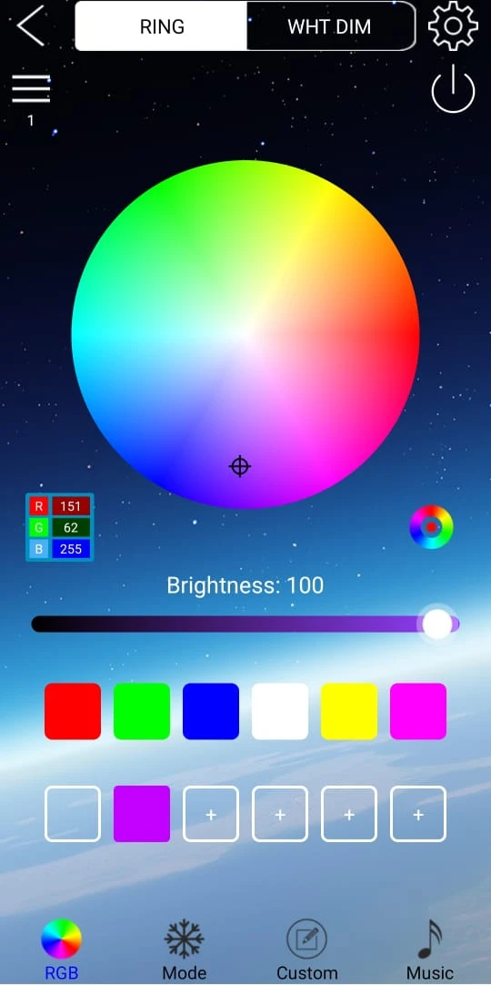 Car Underglow Strip Light Kit Multi Color App Control - image 5