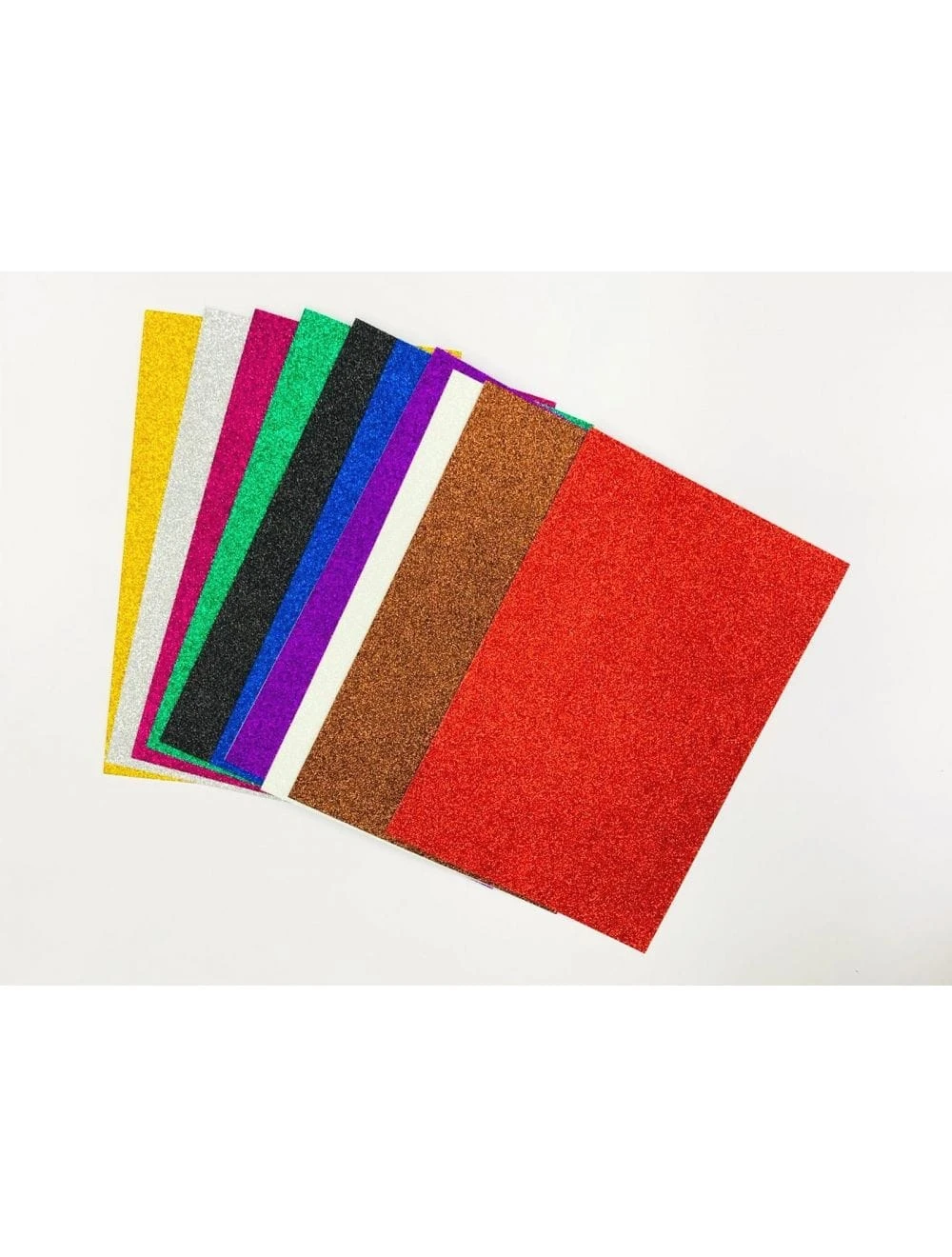 Generic Glitter Foam Sheet Multicolored A4 - image 4