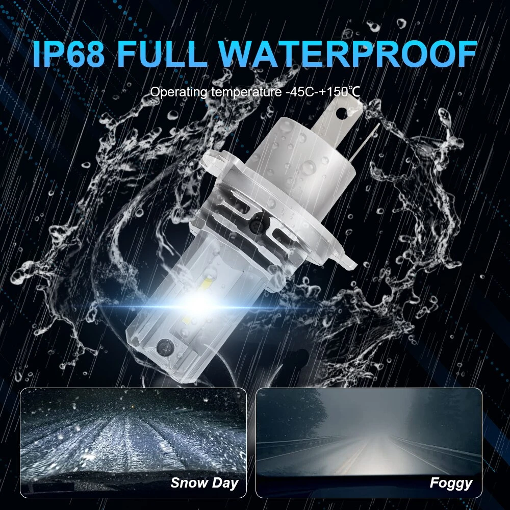 Generic H4 9003 HB2 Hi Lo Beam LED Headlight Bulb - image 6