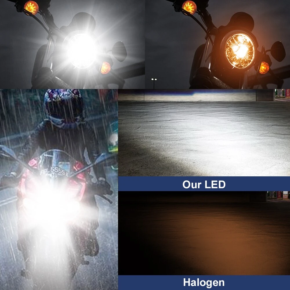 Generic H4 9003 HB2 Hi Lo Beam LED Headlight Bulb - image 10