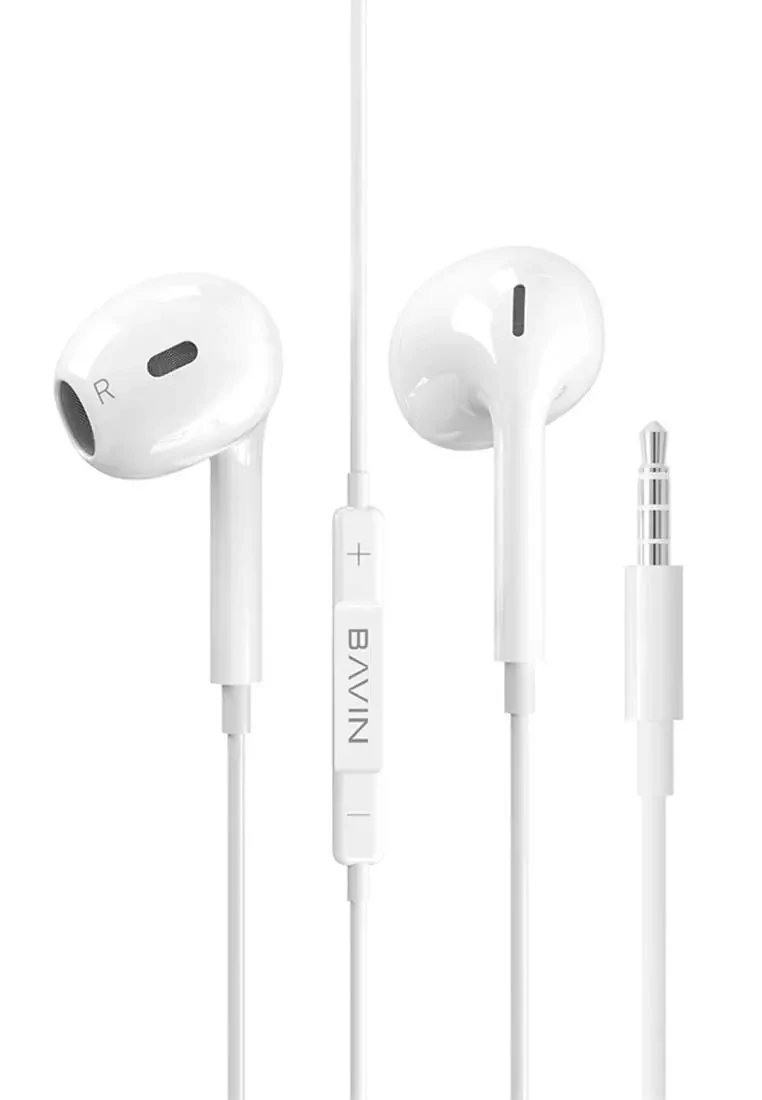 Headset In-Ear 3.5Mm Ear Phone Wired Mic Head Set