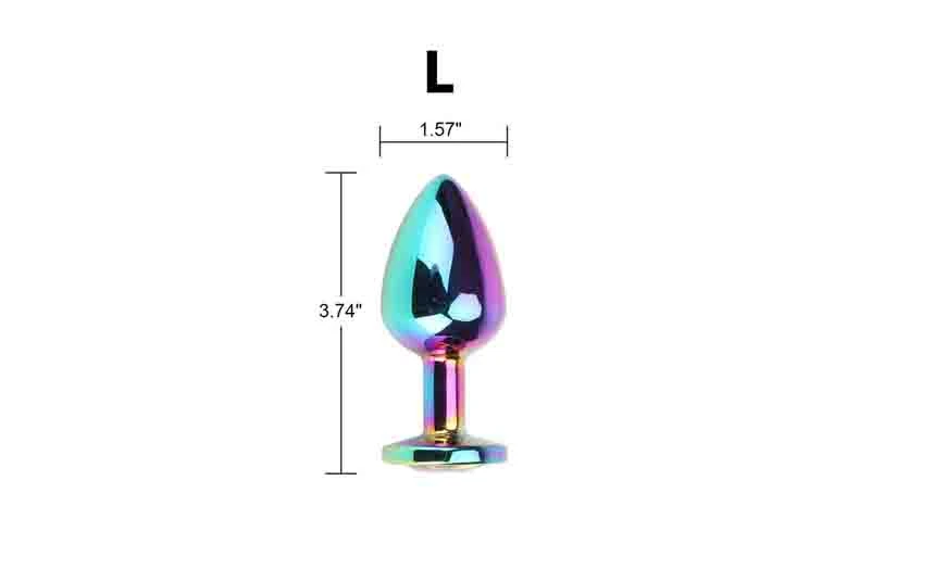 Generic Large Steel Anal Plug - image 2