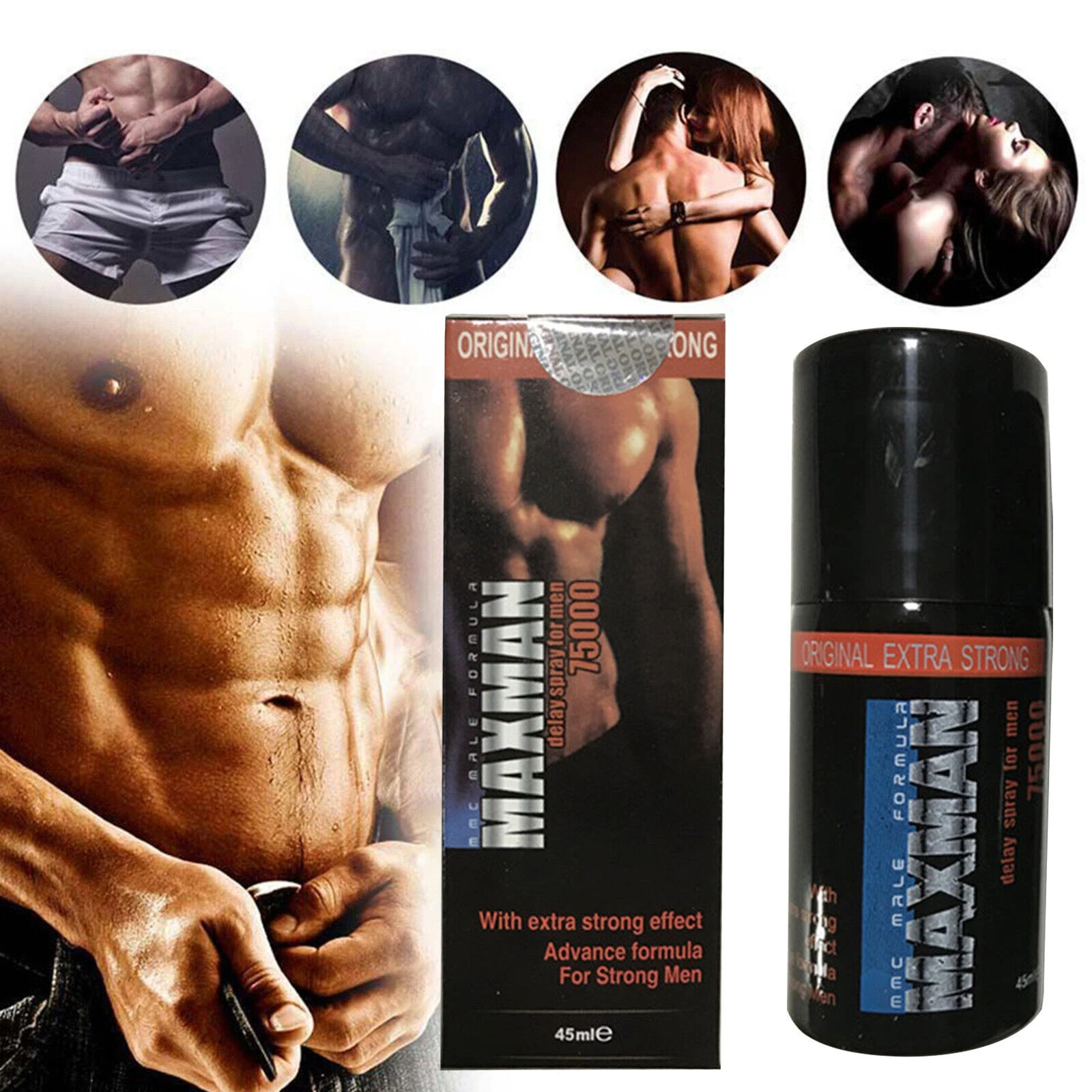 Maxman Delay Spray Original 45ml for Men - image 2