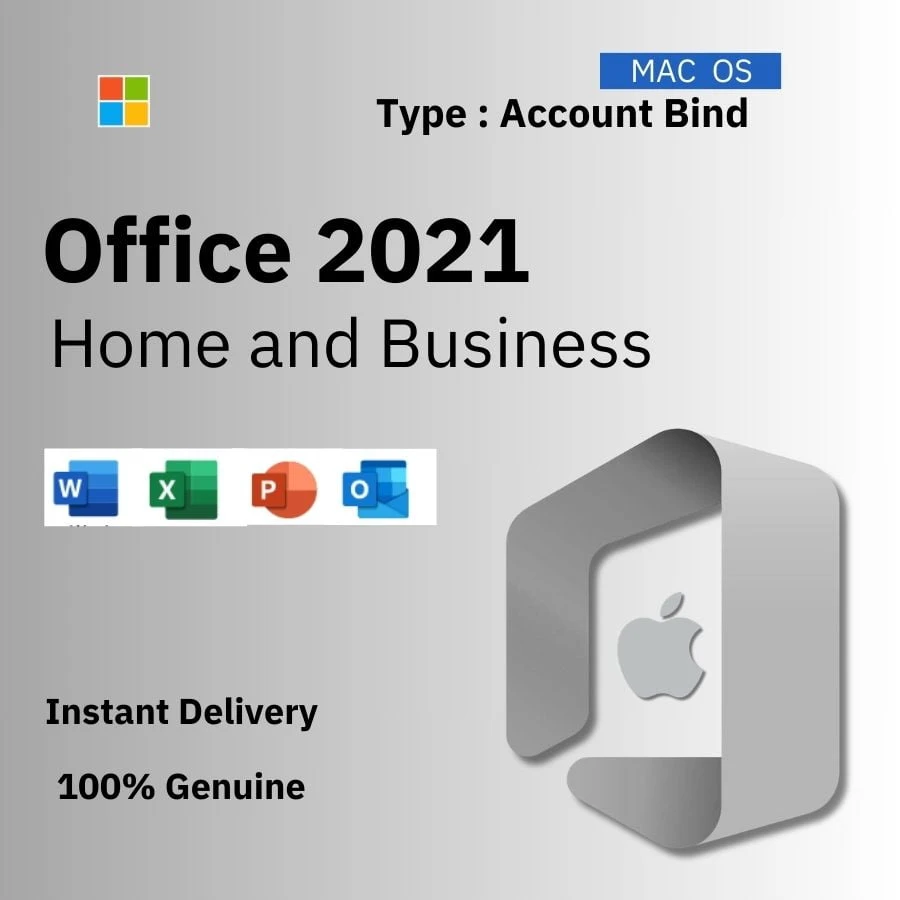 Microsoft Office 2021 Home and Business MAC Bind Key