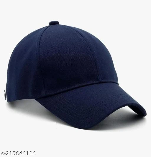 Navy Blue Cap Unisex Adjustable