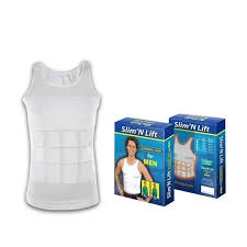 Generic Slim n Fit Slimming Shirt for Men - image 1