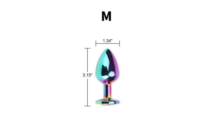 Stainless Steel Anal Plug - Medium Size - image 3