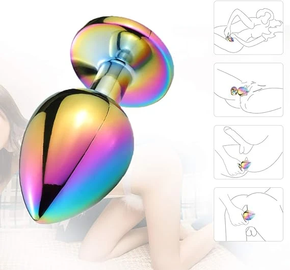 Generic Stainless Steel Anal Plug Small Size